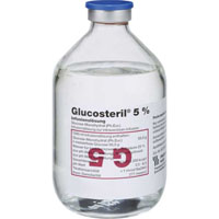 GLUCOSTERIL 5% Glasflasche Infusionslösung