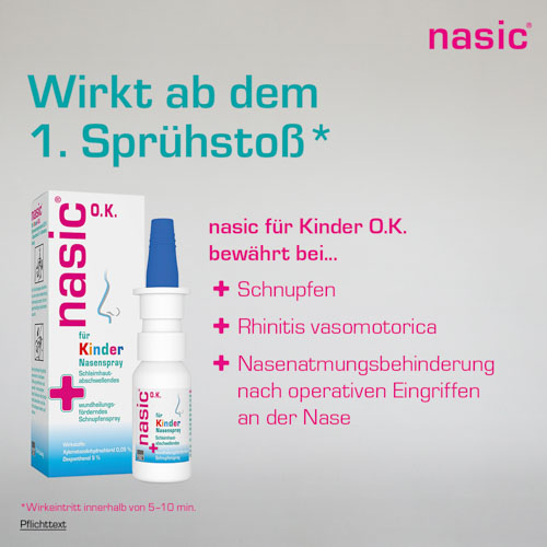 NASIC für Kinder o.K. Nasenspray