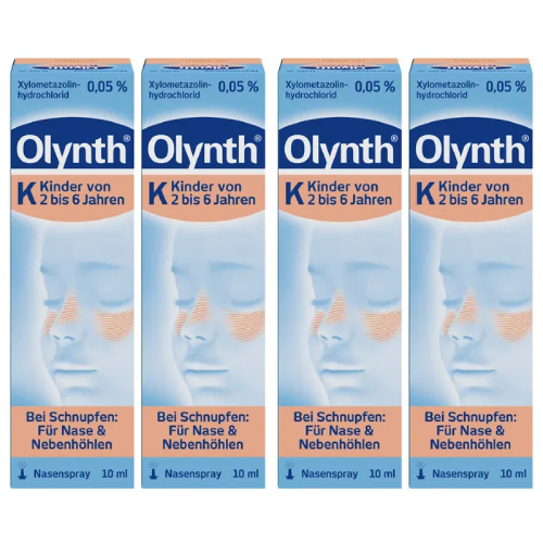 OLYNTH 0,05% für Kinder Nasendosierspray (4x10 ml)