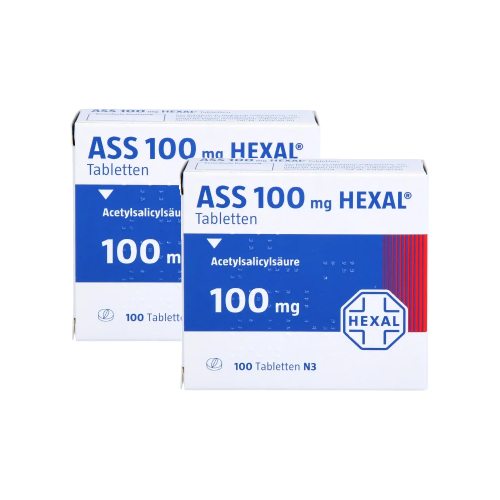 ASS 100 HEXAL Tabletten Doppelpackung (2x100St)