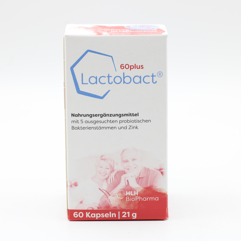 LACTOBACT 60plus magensaftresistente Kapseln