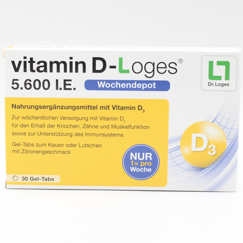 VITAMIN D-LOGES 5.600 I.E. Wochendepot Kautabl.