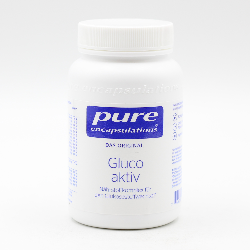 PURE ENCAPSULATIONS Gluco aktiv Kapseln