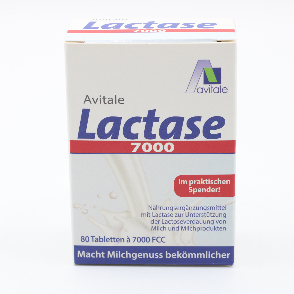 LACTASE 7.000 FCC Tabletten im Spender