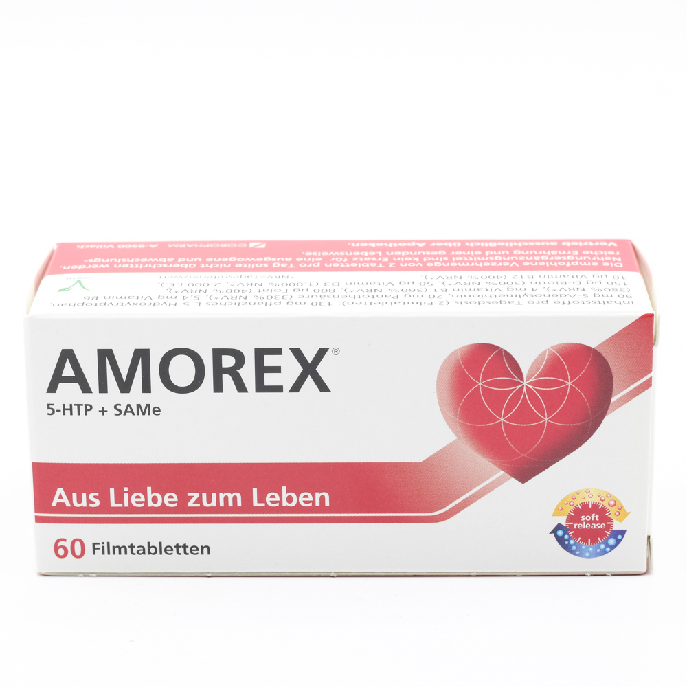 AMOREX 5-HTP und SAMe Filmtabletten