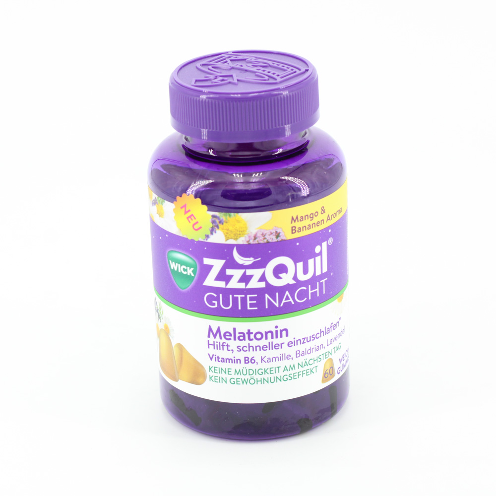 WICK ZzzQuil Gute Nacht Mango & Banane Doppelpackung (2x60 St)