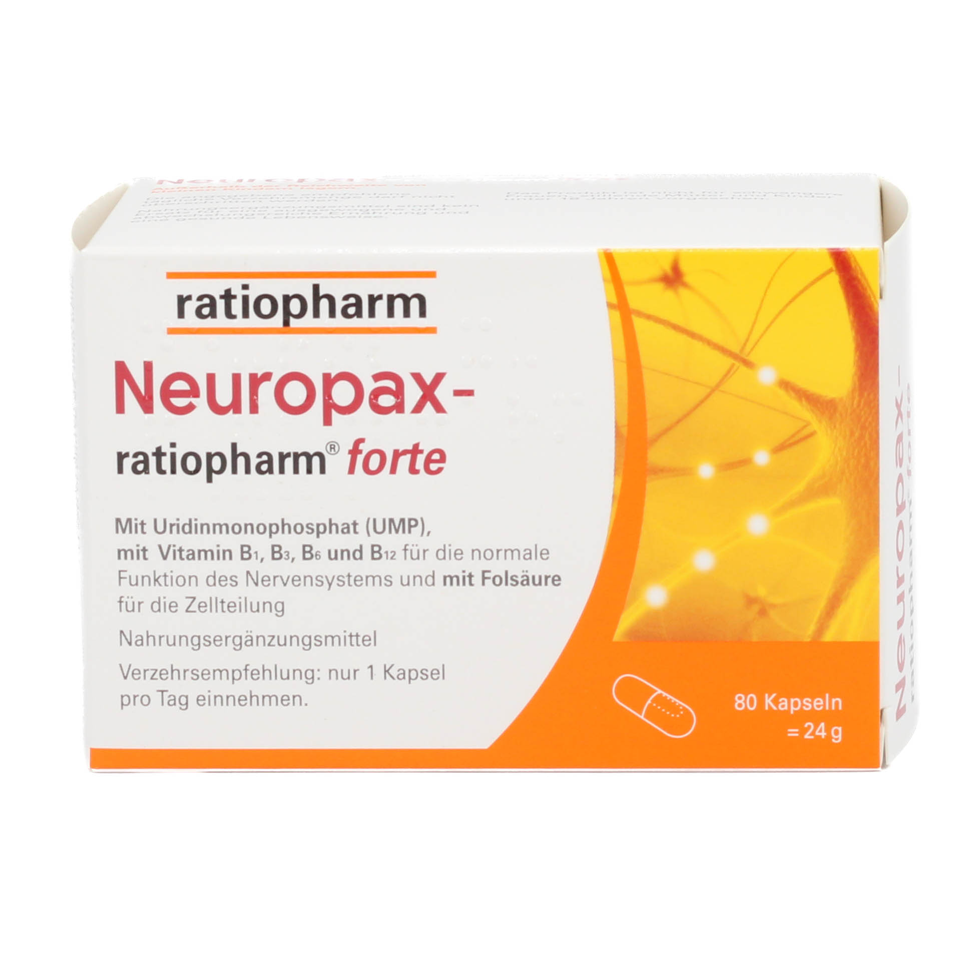 NEUROPAX-ratiopharm forte - Jetzt 20% Rabatt mit Code "ratiopharm20"