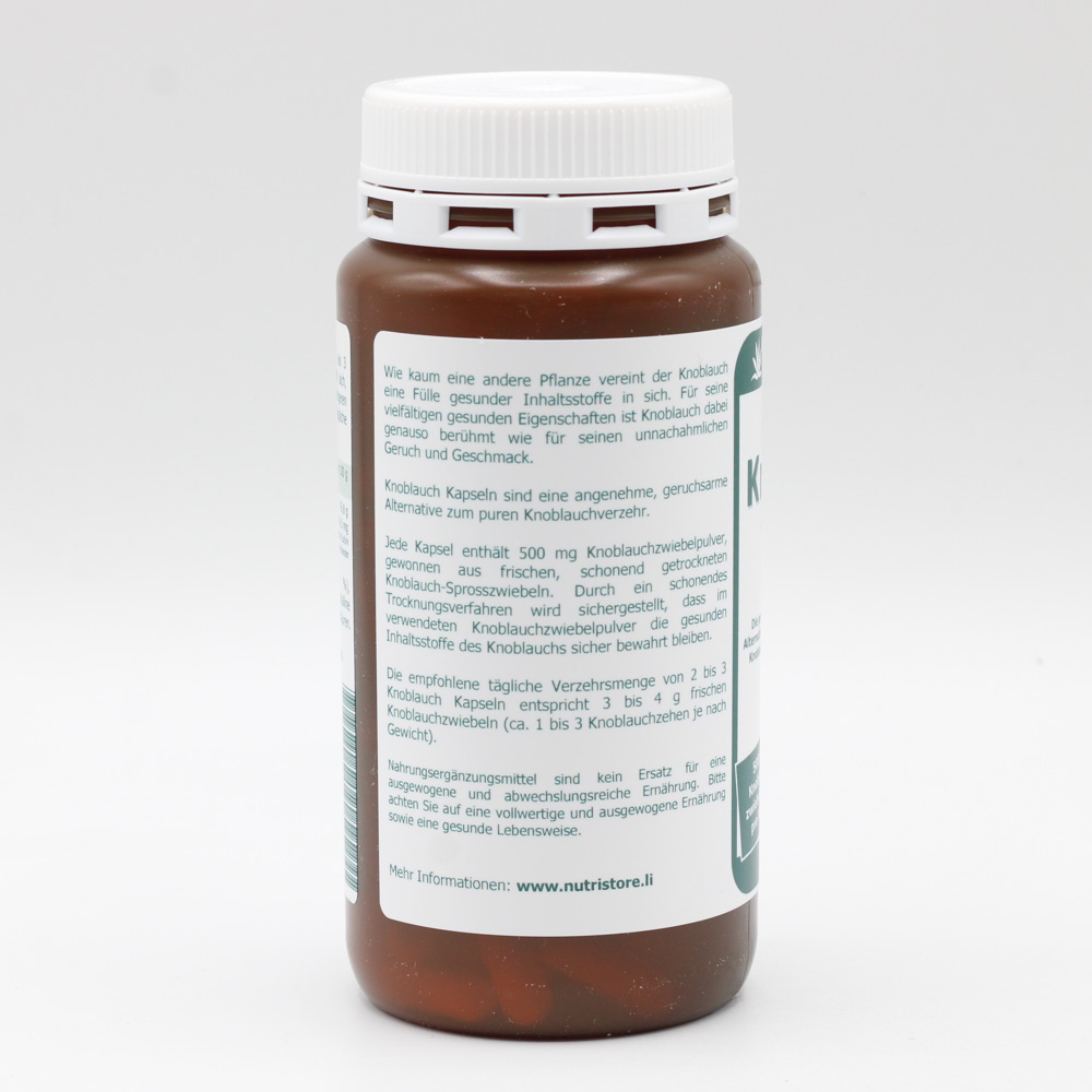 KNOBLAUCH 500 mg geruchsarm Kapseln