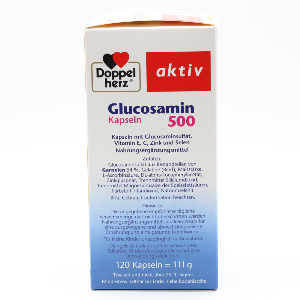 DOPPELHERZ Glucosamin 500 Kapseln