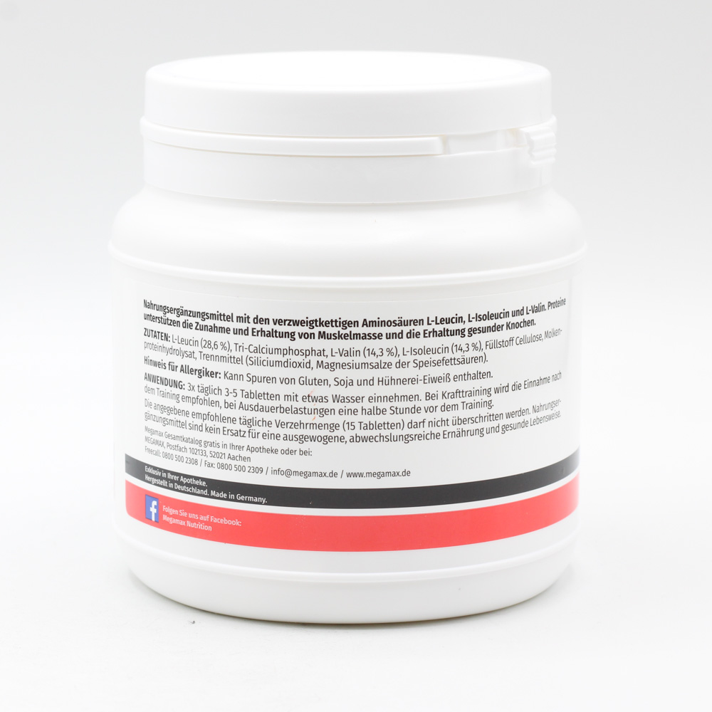 BCAA 1200 mg Megamax Tabletten