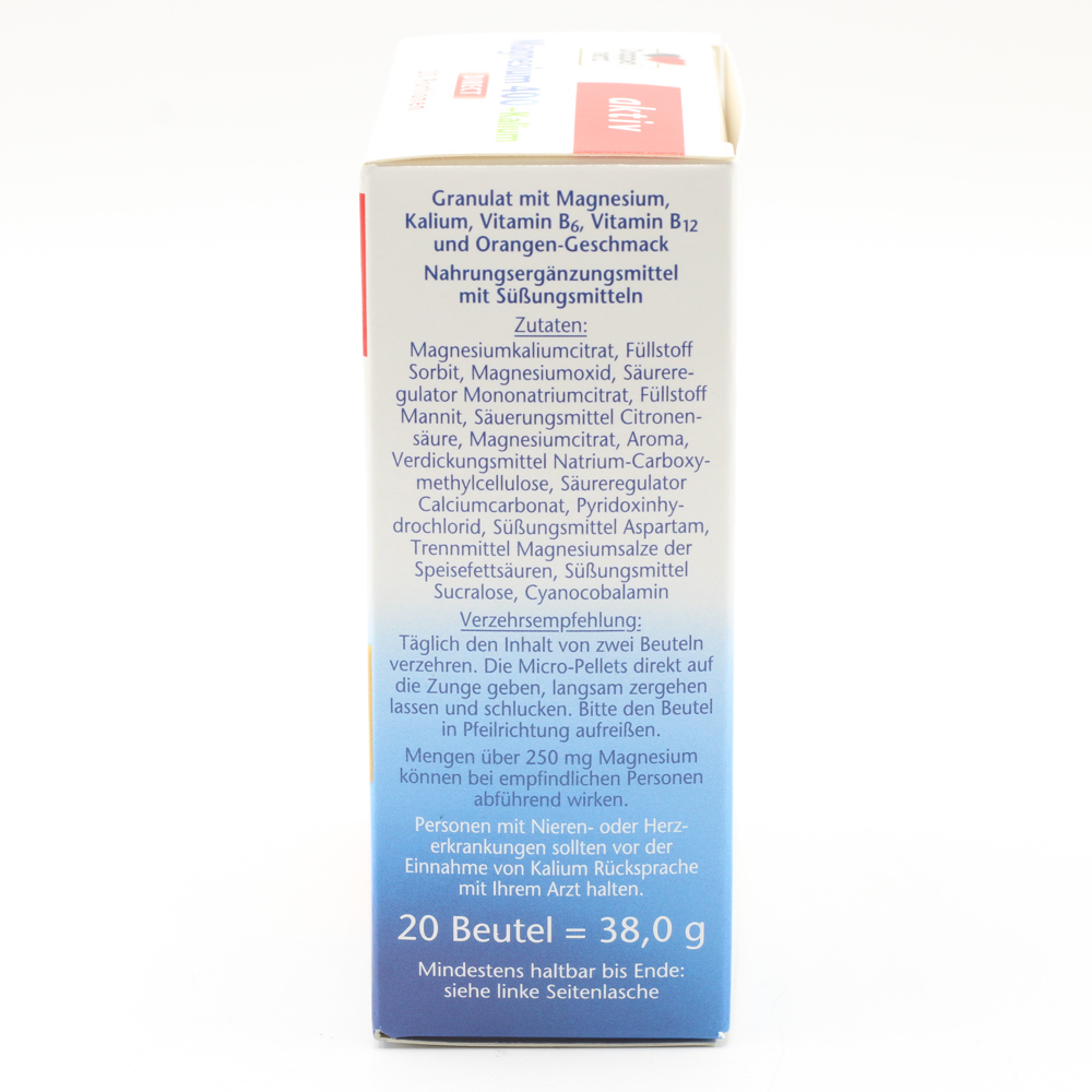 DOPPELHERZ Magnesium+Kalium DIRECT Portionsbeutel