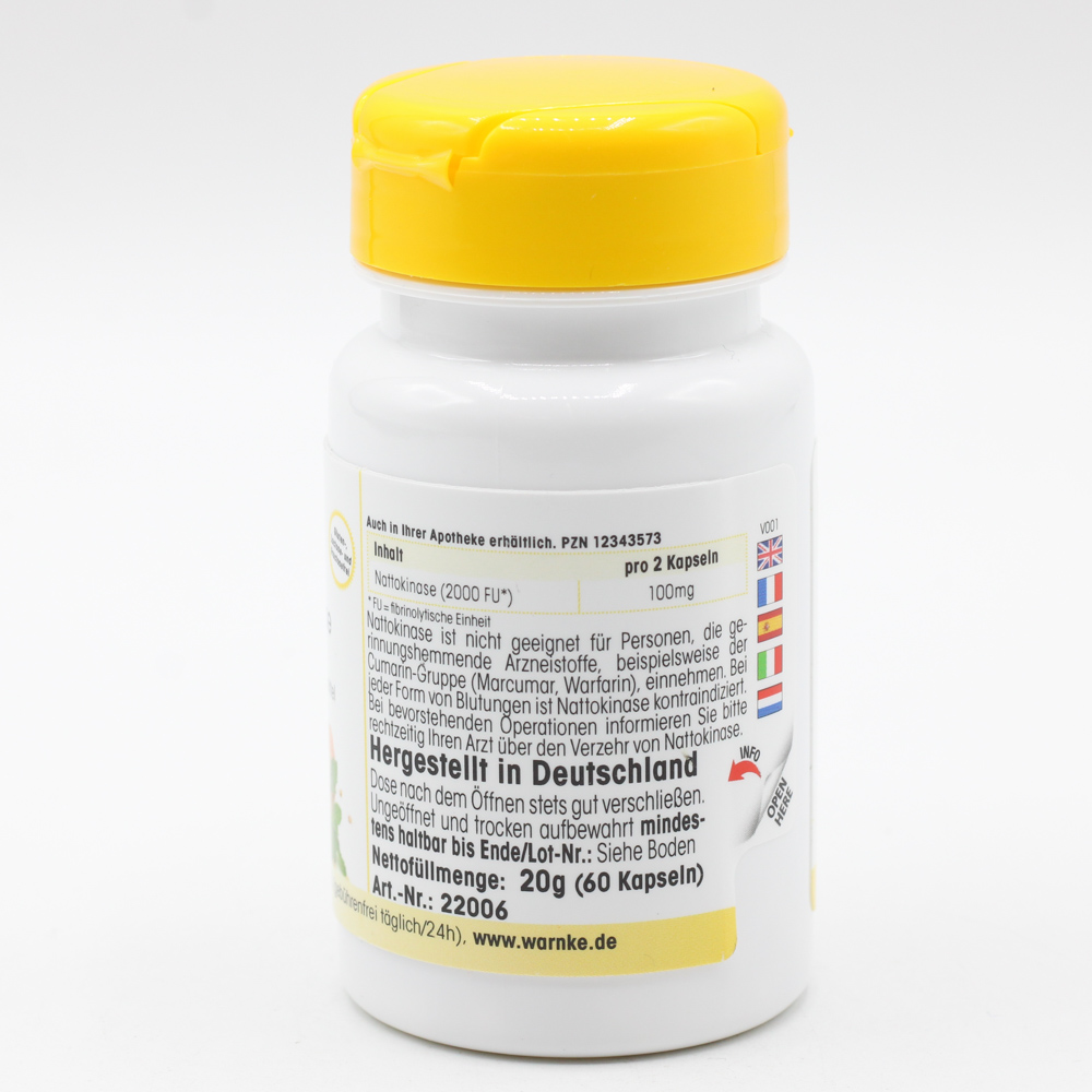 NATTOKINASE 50 mg Kapseln
