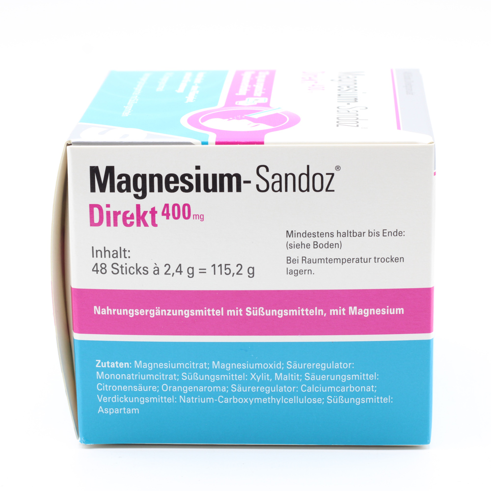 MAGNESIUM SANDOZ Direkt 400 mg Sticks