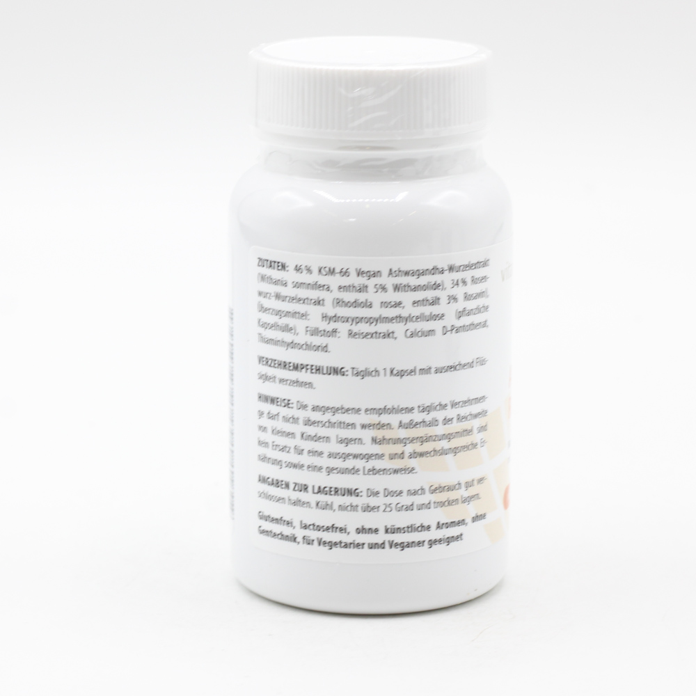 ASHWAGANDHA ROSENWURZ Komplex Kapseln