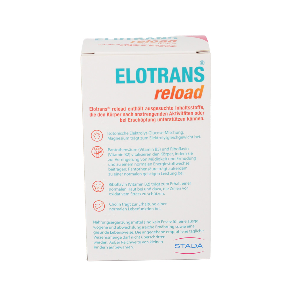 ELOTRANS reload Elektrolyt-Pulver mit Vitaminen (2 x 15 St)