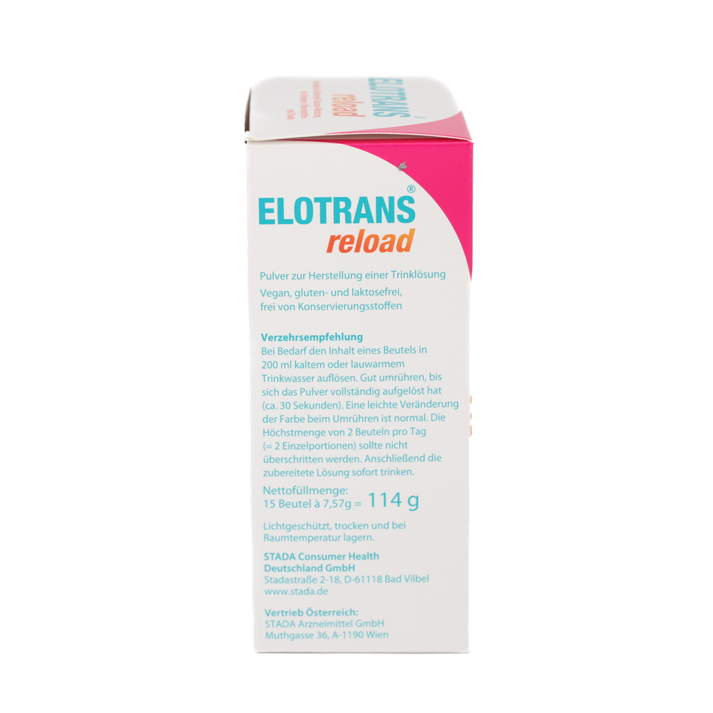 ELOTRANS reload Elektrolyt-Pulver mit Vitaminen (2 x 15 St)