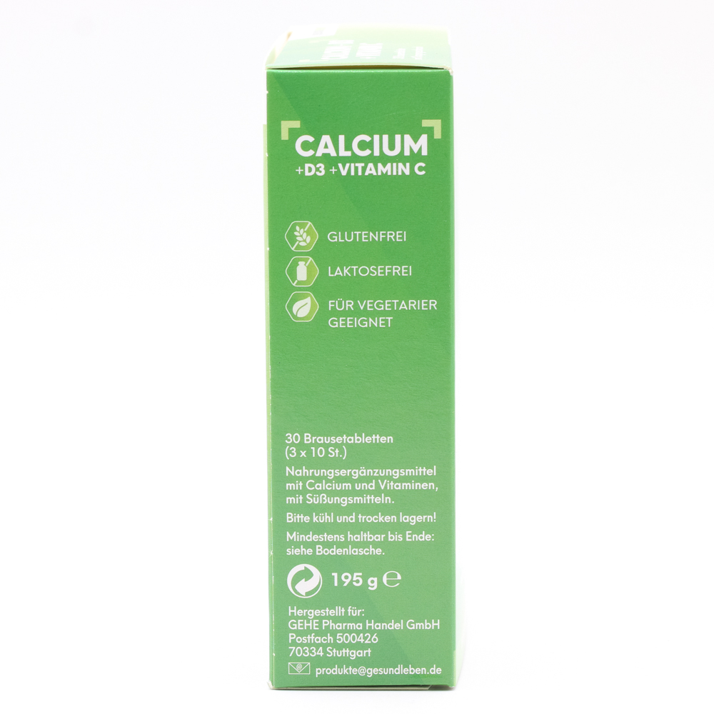 GESUND LEBEN Calcium 800 mg+D3+Vitamin C Br.-Tabl.