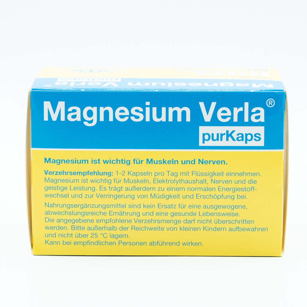 MAGNESIUM VERLA purKaps