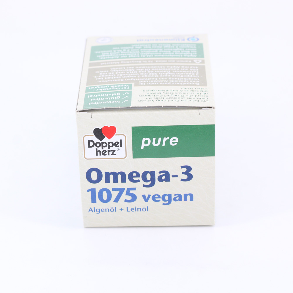 DOPPELHERZ Omega-3 1075 vegan pure Kapseln