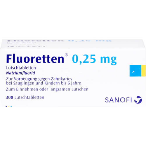FLUORETTEN 0,25 mg Tabletten