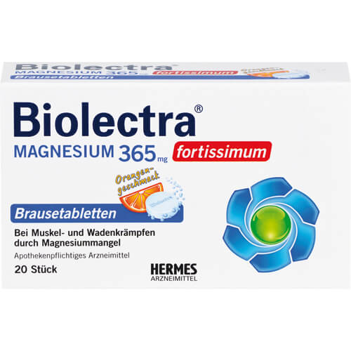 BIOLECTRA Magnesium 365 mg fortissimum Orange