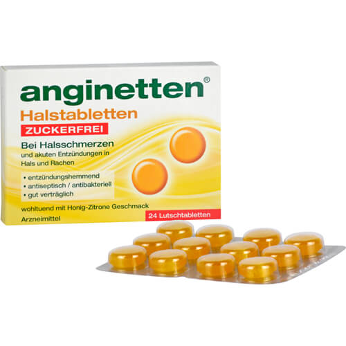 ANGINETTEN Halstabletten zuckerfrei