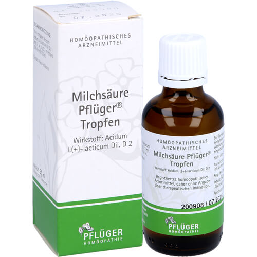 MILCHSÄURE Pflüger Tropfen