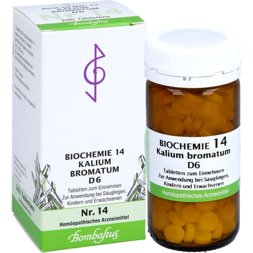 BIOCHEMIE 14 Kalium bromatum D 6 Tabletten