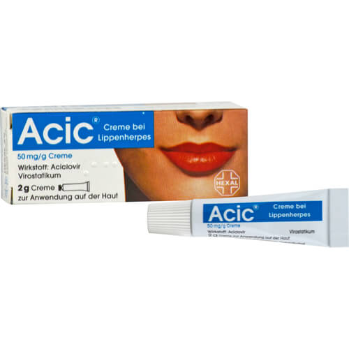 ACIC Creme bei Lippenherpes