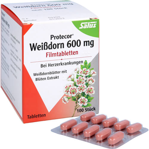 PROTECOR Weißdorn 600 mg Filmtabletten