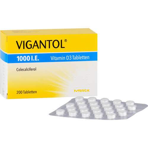 Vitamin D3 VIGANTOL 1.000 I.E. Vitamin D3 Tabletten