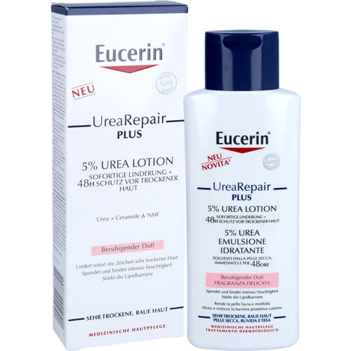 EUCERIN UreaRepair PLUS Lotion 5% mit Duft