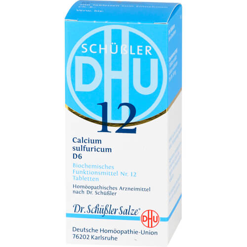 BIOCHEMIE DHU 12 Calcium sulfuricum D 6 Tabletten