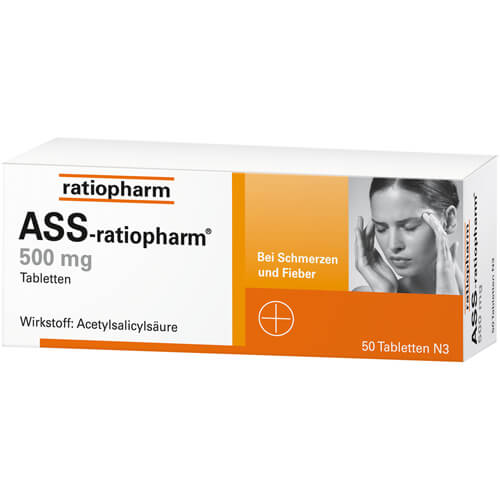 ASS-ratiopharm 500 mg Tabletten