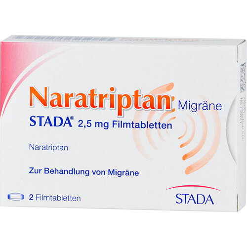NARATRIPTAN Migräne STADA 2,5 mg Filmtabletten
