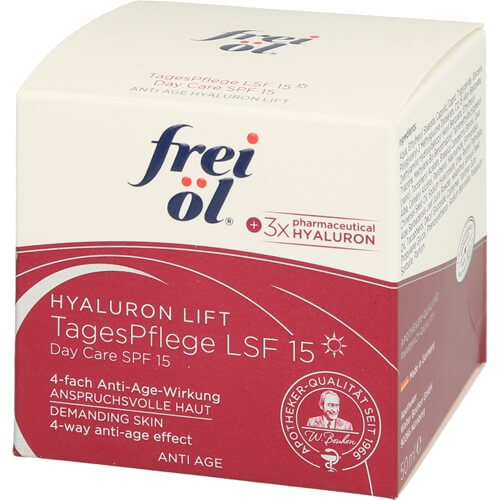 FREI ÖL Anti-Age Hyaluron Lift TagesPflege LSF 15