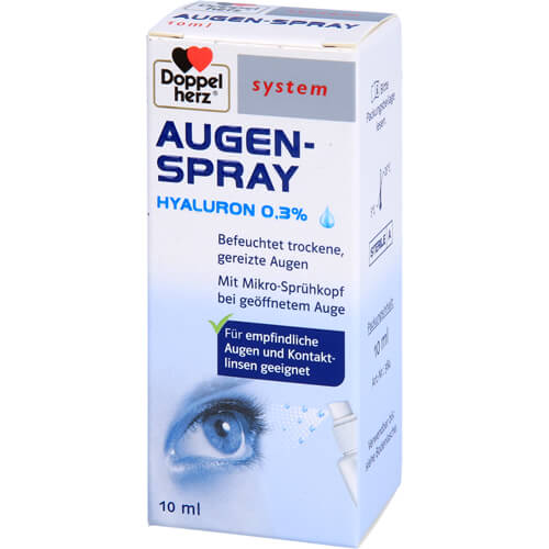 DOPPELHERZ Augen-Spray Hyaluron 0,3% system