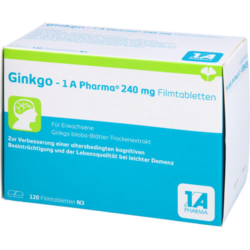GINKGO-1A Pharma 240 mg Filmtabletten