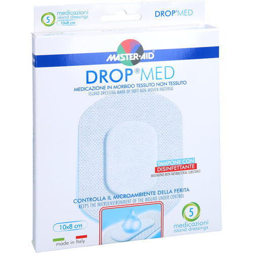 DROP med 8x10 cm Wundverband steril Master Aid