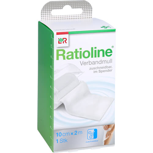 RATIOLINE acute Verbandmull 10 cmx2 m gerollt