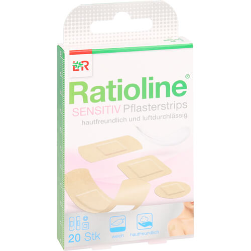 RATIOLINE sensitive Pflasterstrips in 4 Größen