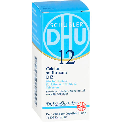 BIOCHEMIE DHU 12 Calcium sulfuricum D 12 Tabletten
