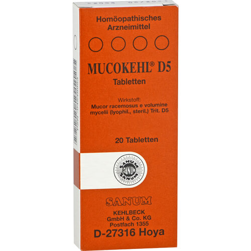 MUCOKEHL D 5 Tabletten