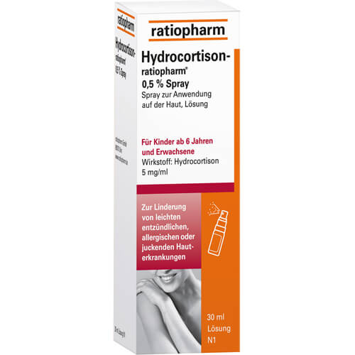 HYDROCORTISON-ratiopharm 0,5% Spray