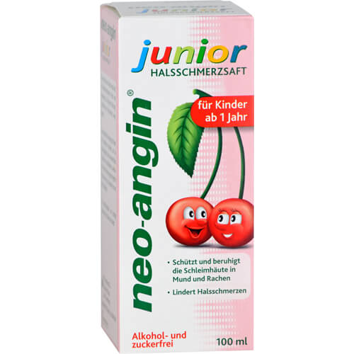NEO-ANGIN junior Halsschmerzsaft