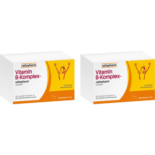 VITAMIN B-KOMPLEX-ratiopharm Kapseln Doppelpackung (2x 120St)