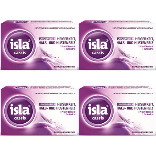 ISLA CASSIS Pastillen Doppelpackung (2x 120St)