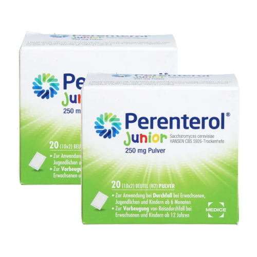 PERENTEROL Junior 250 mg Pulver Btl. (2x20 St)