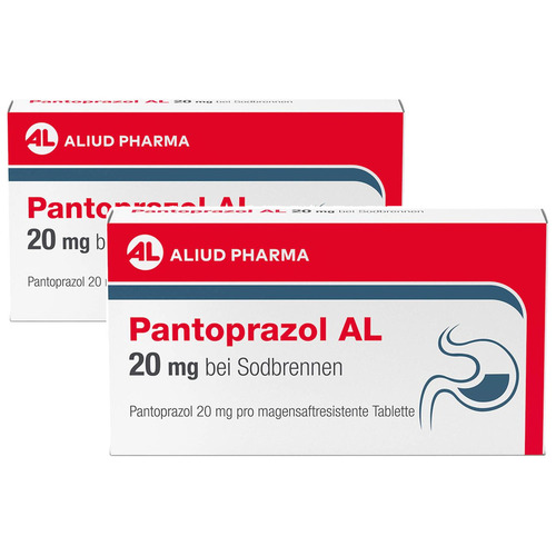 Pantoprazol AL 20 mg bei Sodbrennen Set