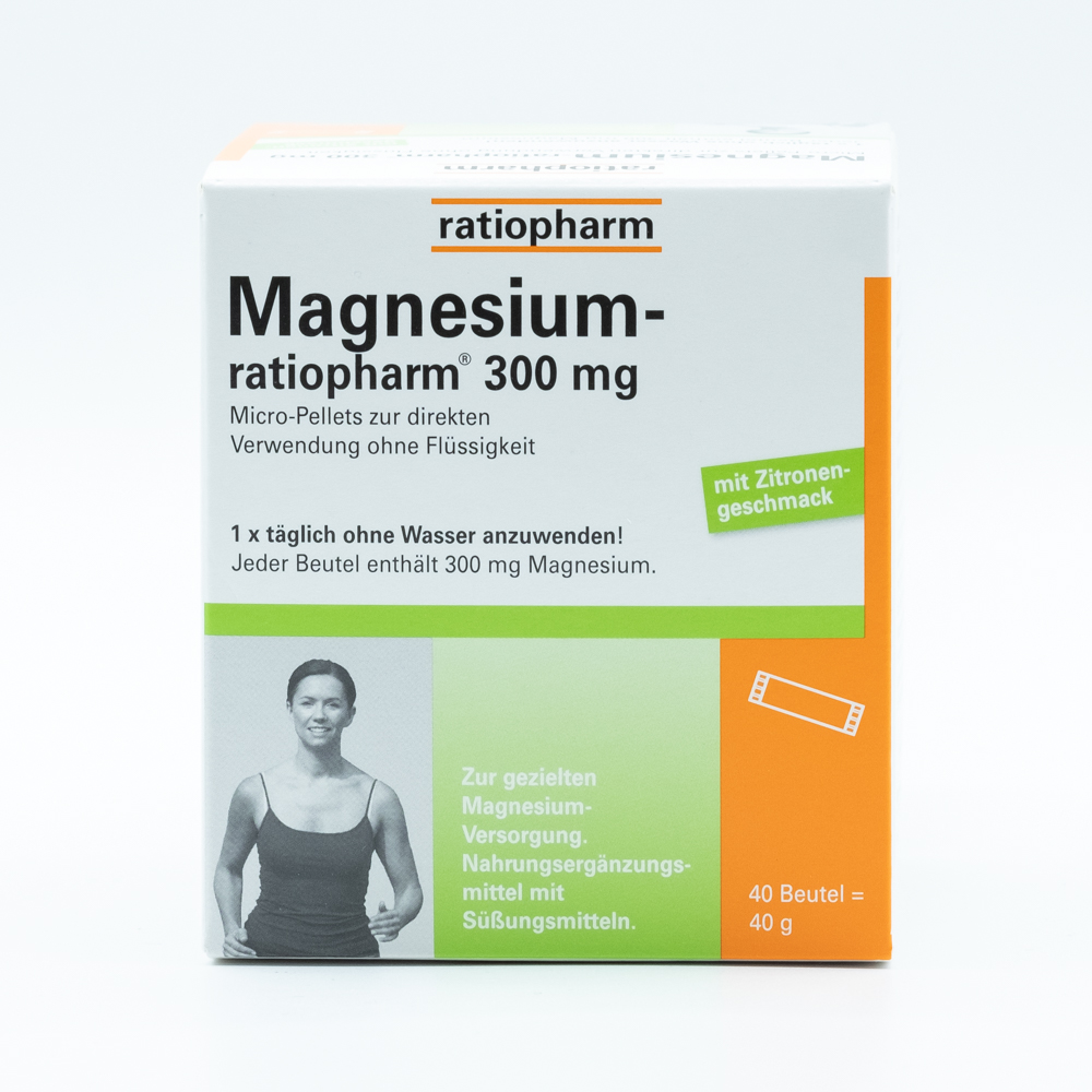 MAGNESIUM-RATIOPHARM 300 mg Micro-Pellets m.Gran.